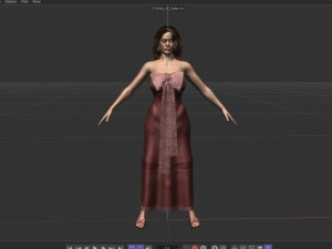 Salma Hayek Model 3D