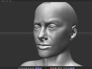 Salma Hayek Model 3D