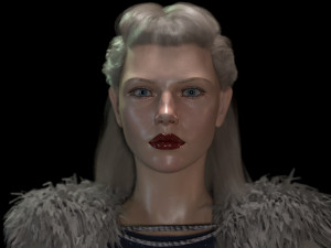 Lagertha Katheryn Winnick Modelo 3D