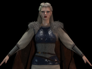 Lagertha Katheryn Winnick 3D 模型
