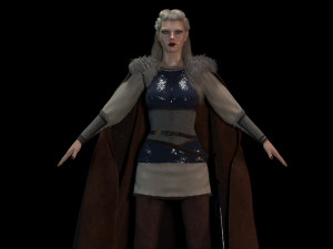 Lagertha Katheryn Winnick 3D 模型