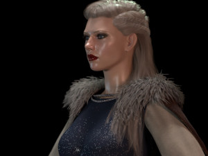 Lagertha Katheryn Winnick 3D 模型
