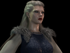 Lagertha Katheryn Winnick 3D 模型