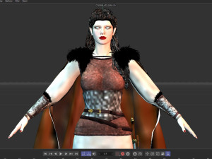 Lagertha Katheryn Winnick 3D 模型