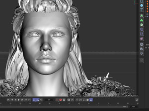 Lagertha Katheryn Winnick 3D 模型