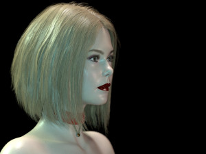 Elle Fanning 3D Модель
