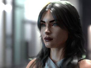 Megan Fox Model 3D
