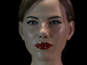 Kaya Scodelario 3D Модель