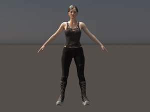 Kaya Scodelario 3D Модель