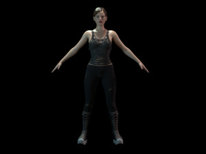 Kaya Scodelario 3D Модель