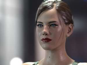 Kaya Scodelario 3D Модель
