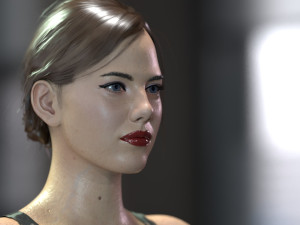 Kaya Scodelario 3D Модель