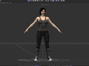 Kaya Scodelario 3D Модель