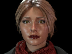 Hayden Panettiere sam giddings 3D Модель