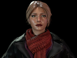 Hayden Panettiere sam giddings 3D Модель