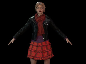 Hayden Panettiere sam giddings 3D Модель