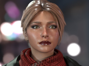Hayden Panettiere sam giddings 3Dモデル