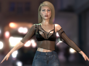 Jennifer aniston 3D 模型