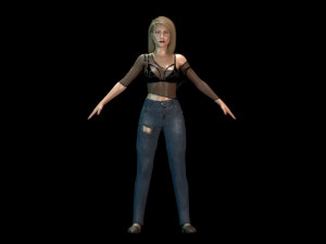 Jennifer aniston 3D 模型