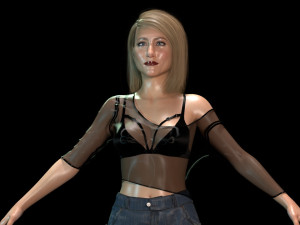 Jennifer aniston 3D 模型