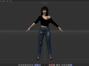 Jennifer aniston 3D 模型