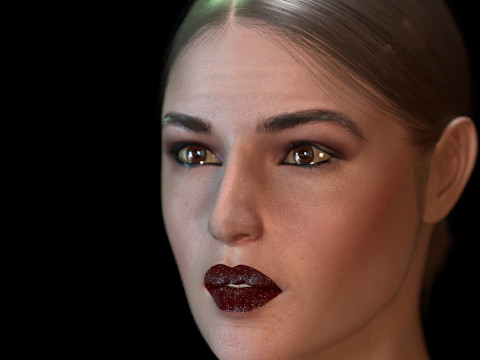 Monica Bellucci 3D 模型