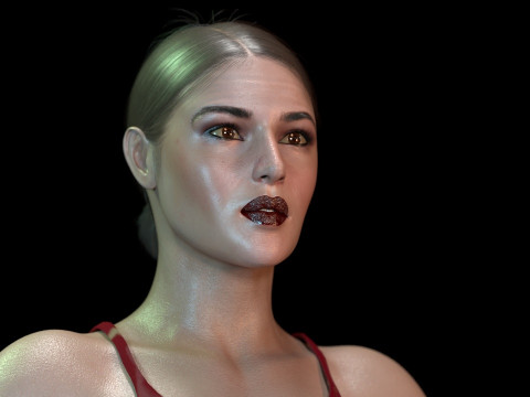 Monica Bellucci 3D 模型