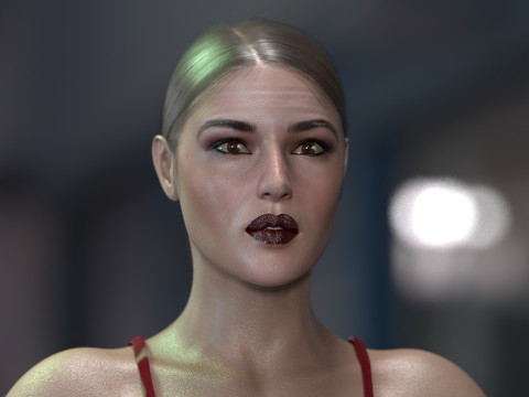 Monica Bellucci 3D 模型