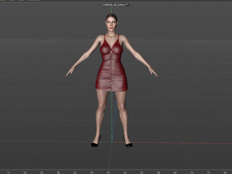 Monica Bellucci 3D 模型