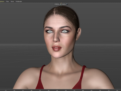 Monica Bellucci 3D 模型
