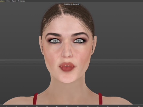 Monica Bellucci 3D 模型