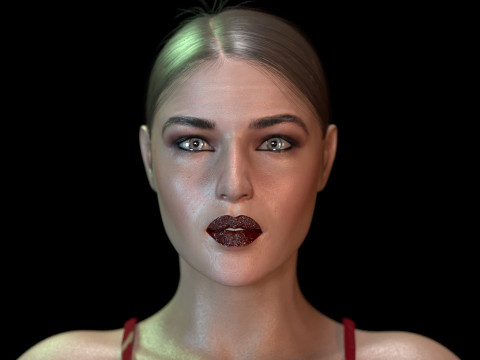 Monica Bellucci 3D 模型