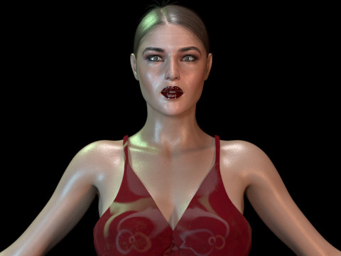 Monica Bellucci 3D 模型