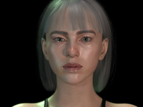 Billie Eilish 3Dモデル