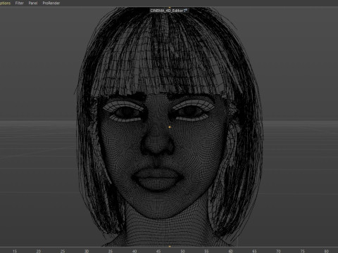 Billie Eilish 3D-Modell