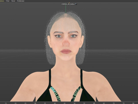 Billie Eilish 3D-Modell