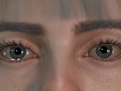 Billie Eilish 3D-Modell