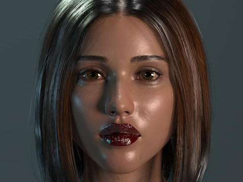 Jessica Alba 3D Модель