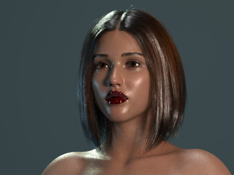 Jessica Alba 3D Модель