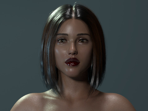 Jessica Alba 3D Модель