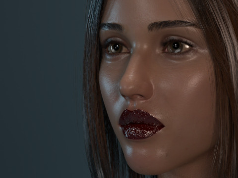 Jessica Alba 3D Модель