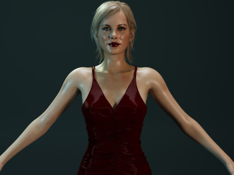 Abbie Cornish Modèle 3D