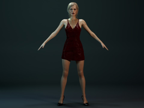 Abbie Cornish Modèle 3D