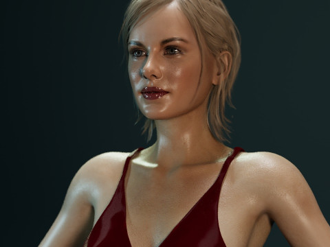 Abbie Cornish Modèle 3D