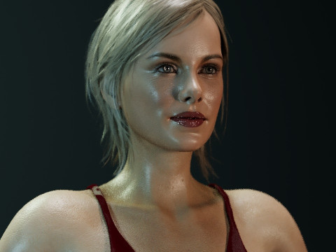 Abbie Cornish Modèle 3D