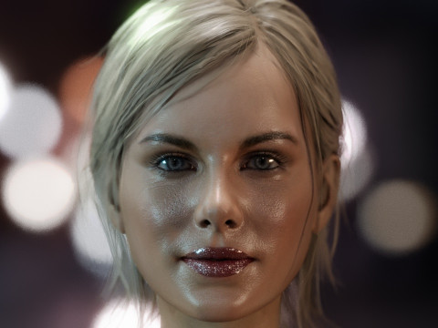 Abbie Cornish Modelo 3D