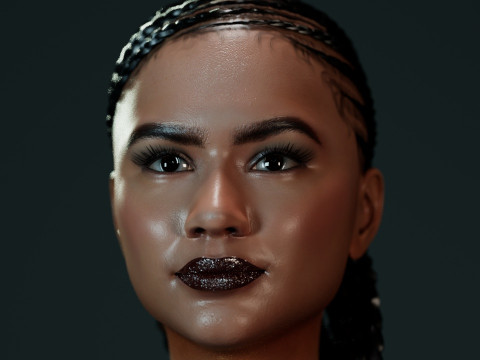 Zendaya Modello 3D