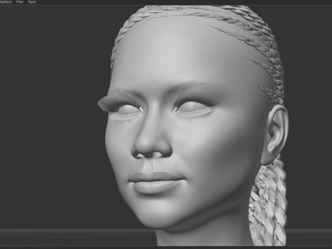 Zendaya Modello 3D