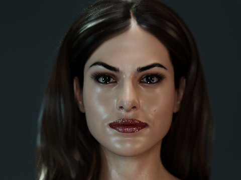Eva Mendes Modelo 3D