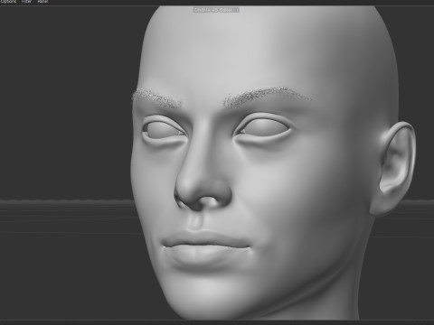Eva Mendes 3D Модель